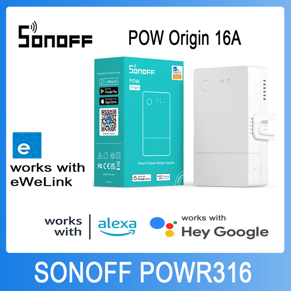 Sonoff Basic Switch - SONOFF POWR316 Pow Origin interruptor medidor