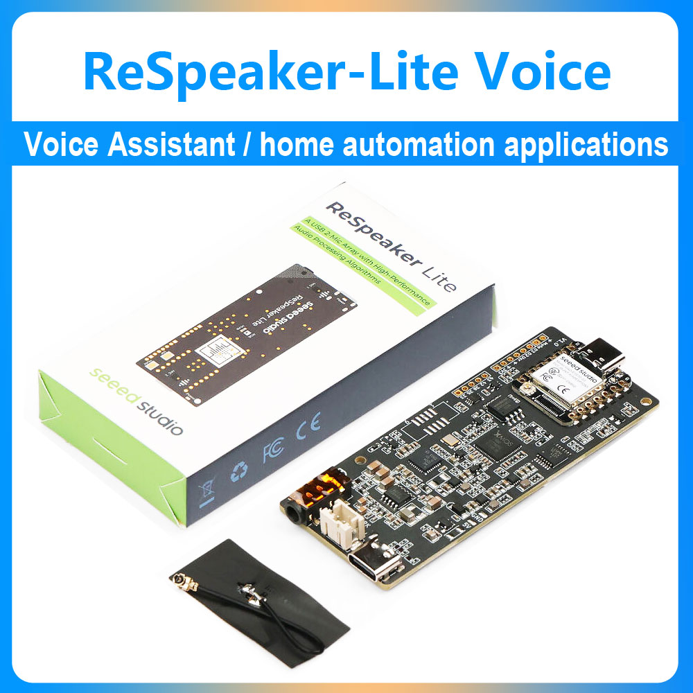 Home Automation With Arduino - ReSpeaker Lite Kit de asistente de