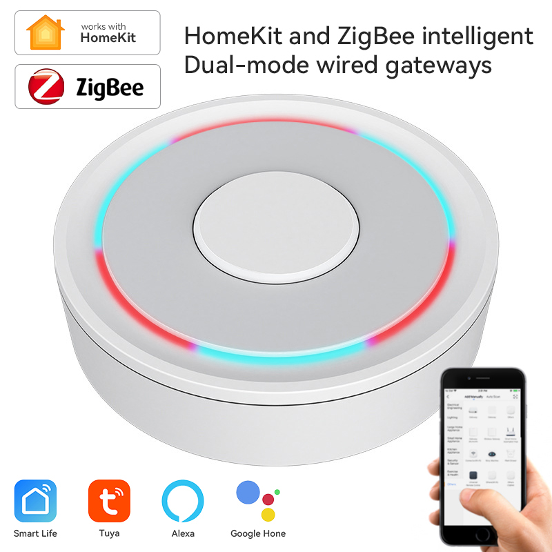 Smart Home Automation Diy - Tuya ZigBee Smart Gateway Homekit-hub inalámbrico