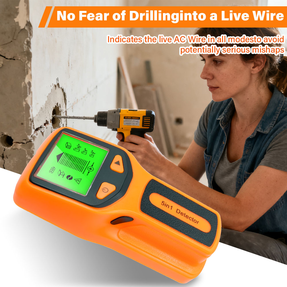 Detector Digital de Paredes 5  - Water Leak Detector Wired reseña y precio