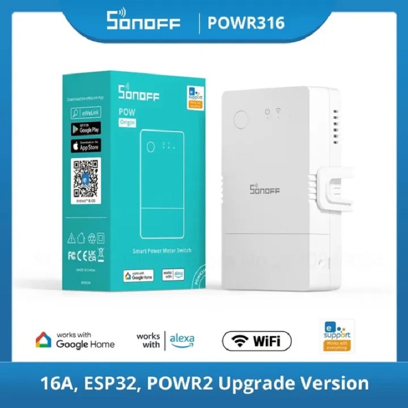 SONOFF POW Origin Powr316 inte - Sonoff Basic Switch reseña y precio