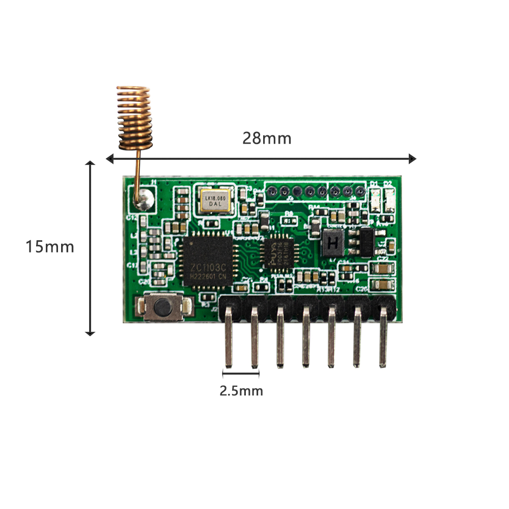 QIACHIP RF recepción y transmi - Home Automation With Arduino reseña y precio